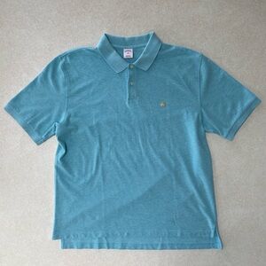 Aqua Blue Brooks Brothers Polo Shirt